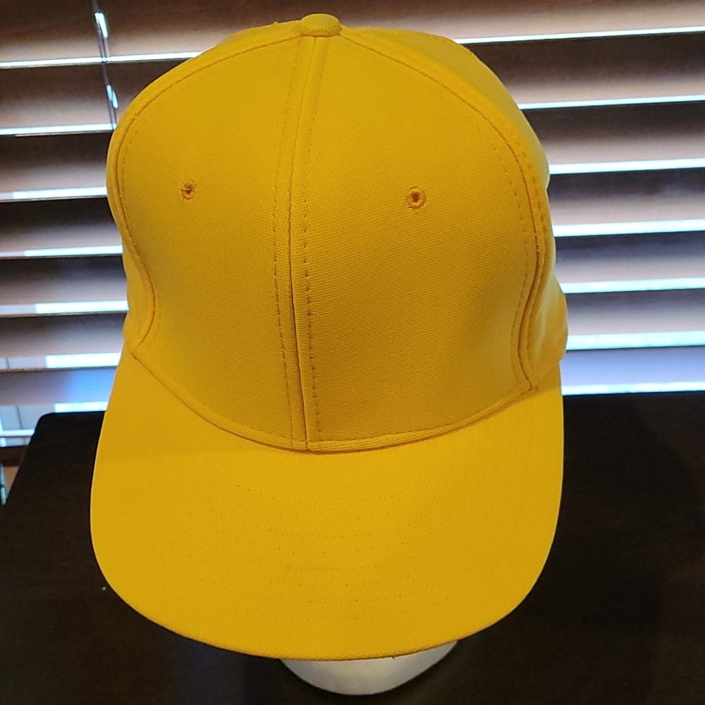 VTG yellow blank snapback